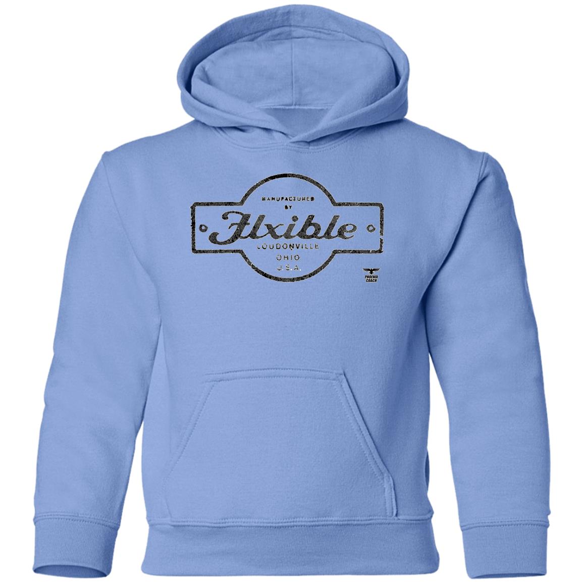 Distressed Flxible Emblem G185B Youth Pullover Hoodie - Image 13