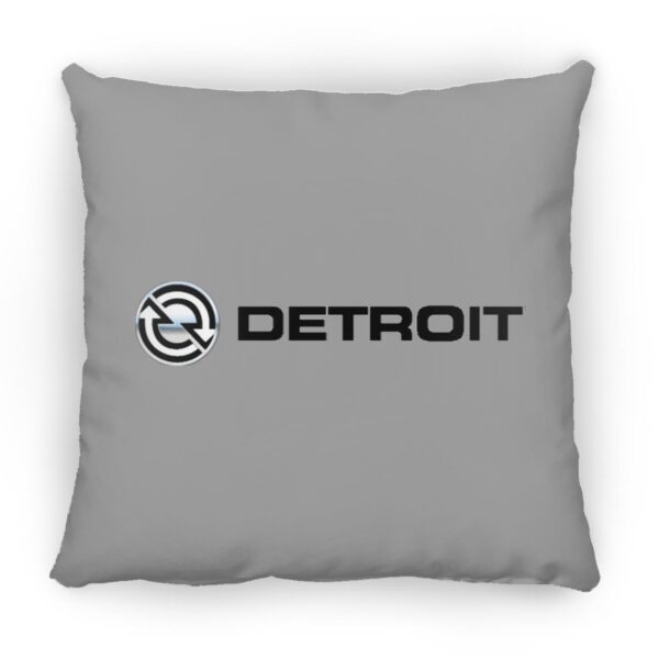 Detroit Diesel Logo ZP16 Medium Square Pillow - Image 5