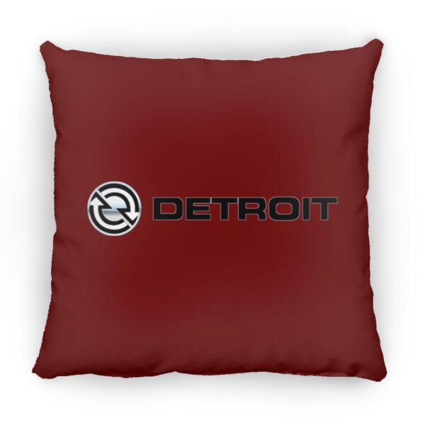 Detroit Diesel Logo ZP16 Medium Square Pillow - Image 6