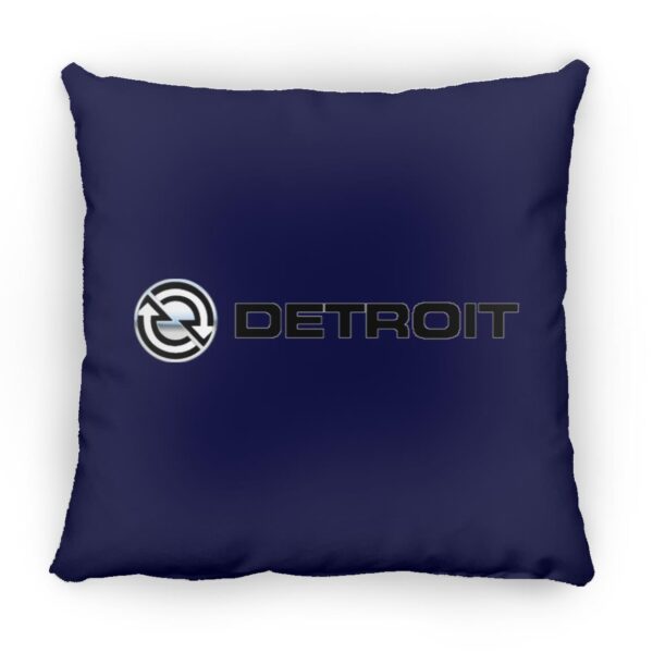 Detroit Diesel Logo ZP16 Medium Square Pillow - Image 7