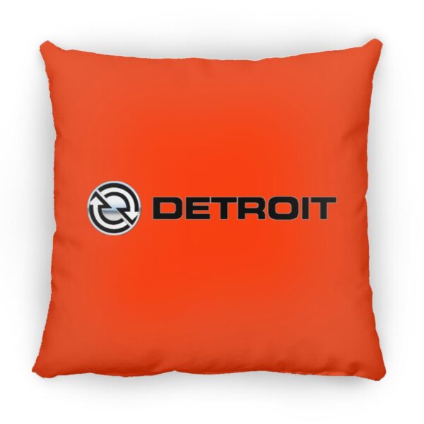 Detroit Diesel Logo ZP16 Medium Square Pillow - Image 8