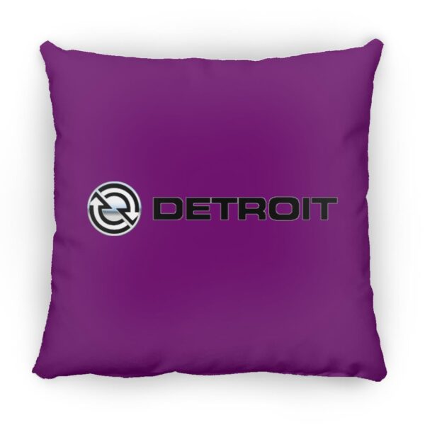 Detroit Diesel Logo ZP16 Medium Square Pillow - Image 10