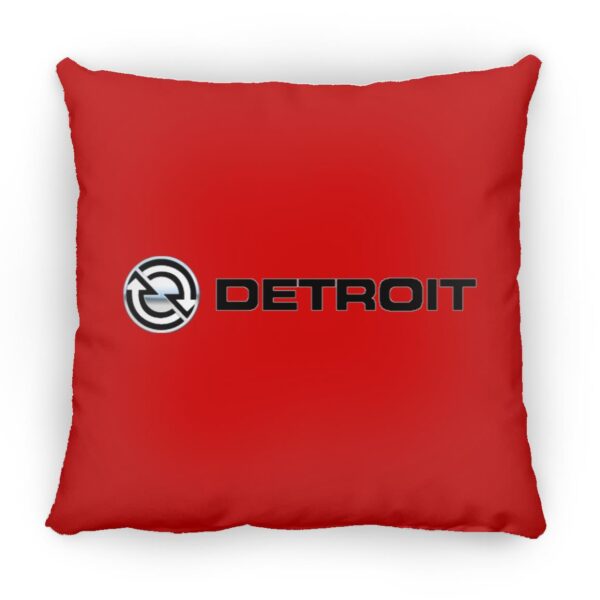 Detroit Diesel Logo ZP16 Medium Square Pillow - Image 11