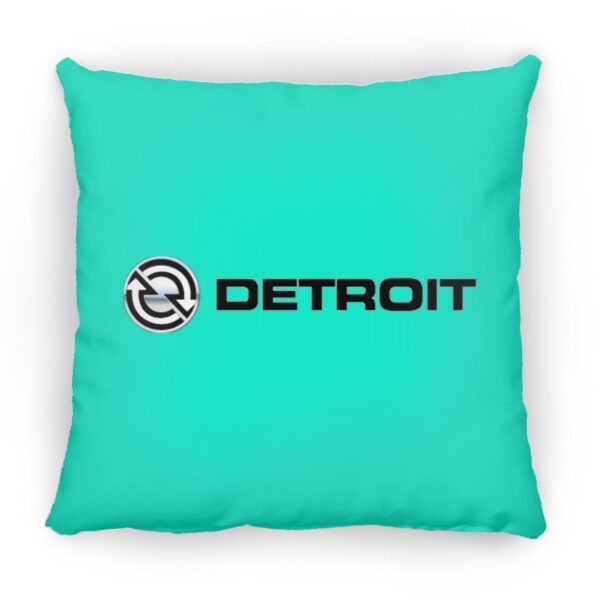 Detroit Diesel Logo ZP16 Medium Square Pillow - Image 14