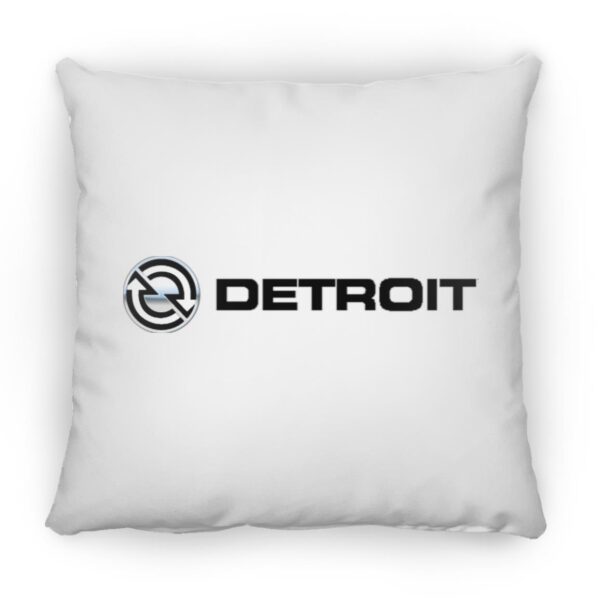 Detroit Diesel Logo ZP16 Medium Square Pillow
