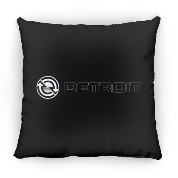 Detroit Diesel Logo ZP16 Medium Square Pillow - Image 2