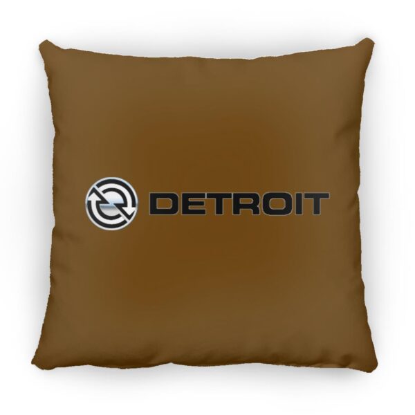 Detroit Diesel Logo ZP16 Medium Square Pillow - Image 3