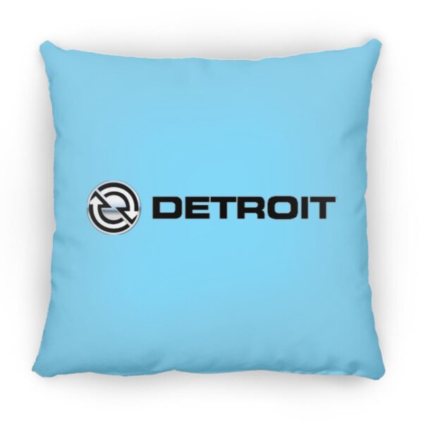 Detroit Diesel Logo ZP16 Medium Square Pillow - Image 4
