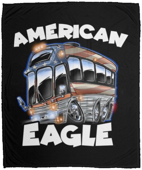 American Eagle 15 VPM Cozy Plush Fleece Blanket - 50x60 - Image 2
