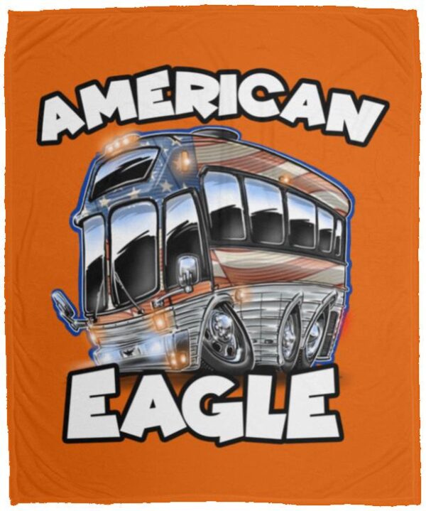 American Eagle 15 VPM Cozy Plush Fleece Blanket - 50x60 - Image 3