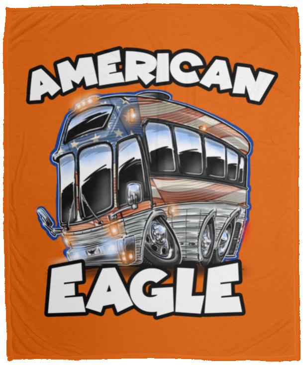 American Eagle 15 VPM Cozy Plush Fleece Blanket - 50x60 - Image 3