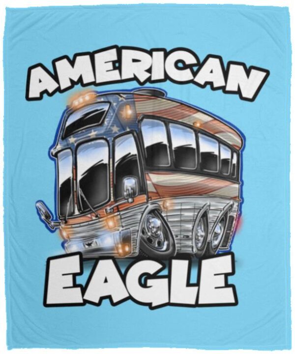 American Eagle 15 VPM Cozy Plush Fleece Blanket - 50x60 - Image 4