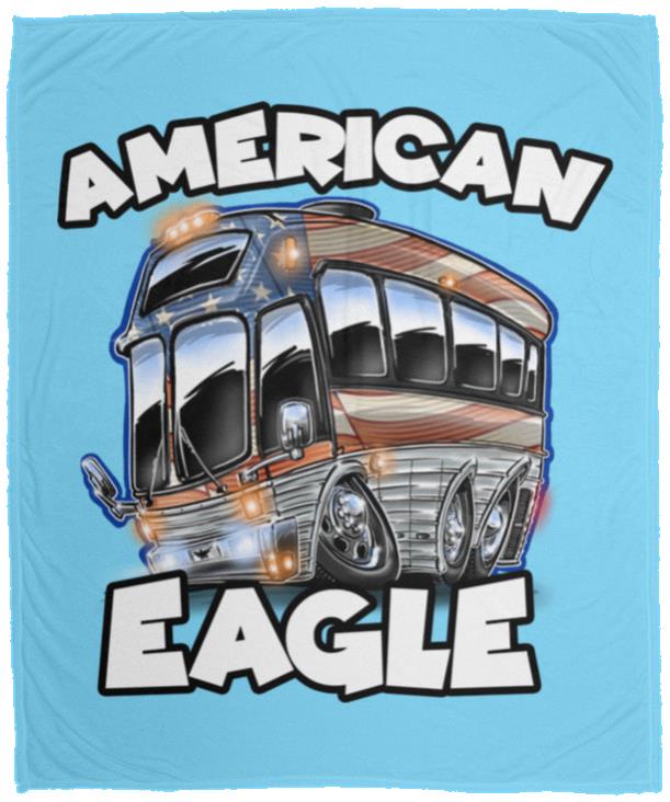 American Eagle 15 VPM Cozy Plush Fleece Blanket - 50x60 - Image 4