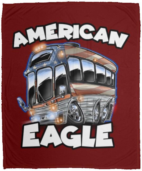 American Eagle 15 VPM Cozy Plush Fleece Blanket - 50x60 - Image 6