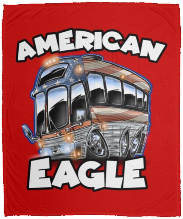 American Eagle 15 VPM Cozy Plush Fleece Blanket - 50x60 - Image 9