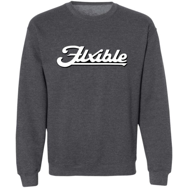 Flxible Logo Z65x Pullover Crewneck Sweatshirt 8 oz (Closeout) - Image 3