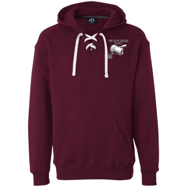 My Bus Fixin Gear JA8830 Heavyweight Sport Lace Hoodie - Image 3
