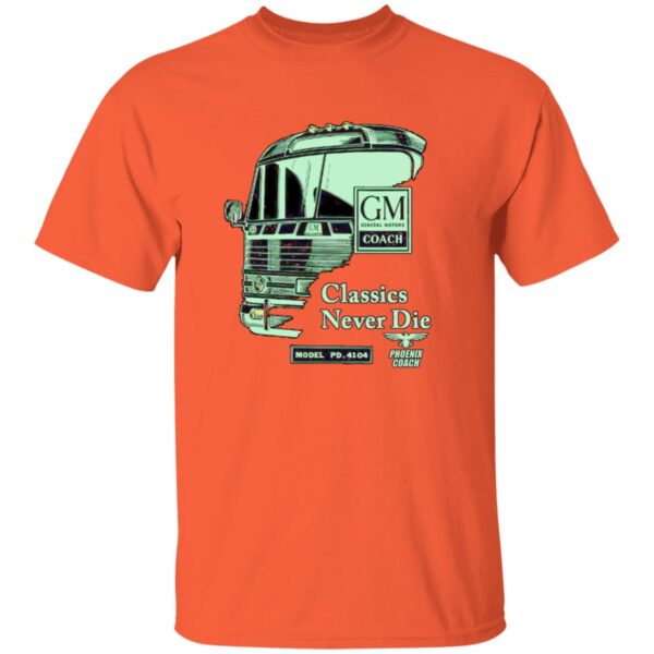 4104 Classics Never Die GM Emerald on Black G500B Youth 5.3 oz 100% Cotton T-Shirt - Image 6