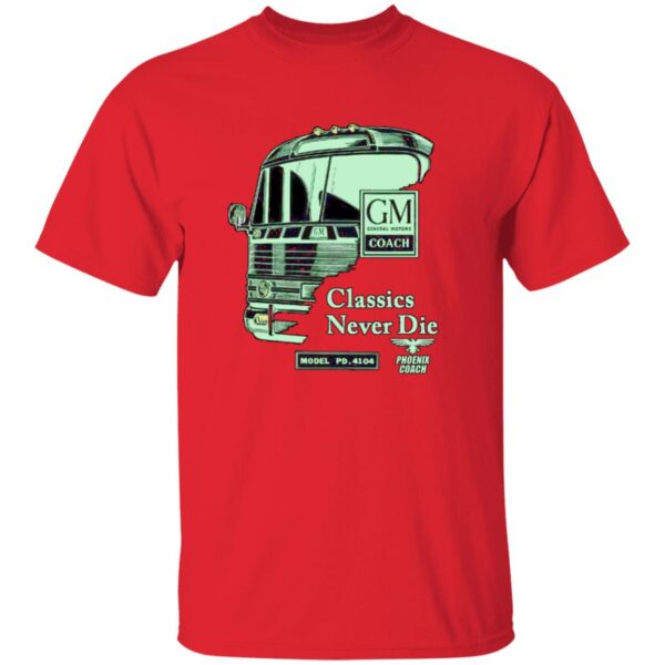 4104 Classics Never Die GM Emerald on Black G500B Youth 5.3 oz 100% Cotton T-Shirt - Image 9