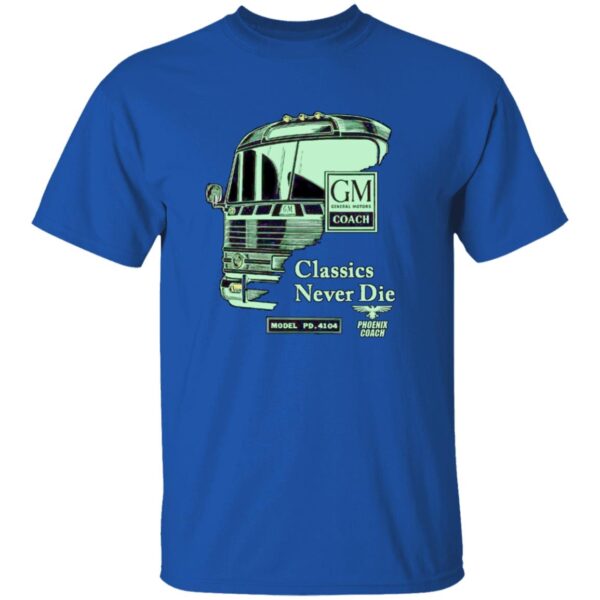 4104 Classics Never Die GM Emerald on Black G500B Youth 5.3 oz 100% Cotton T-Shirt - Image 10