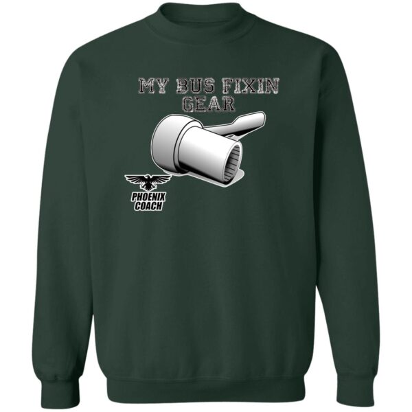 My Bus Fixin Gear Z65x Pullover Crewneck Sweatshirt 8 oz (Closeout) - Image 7
