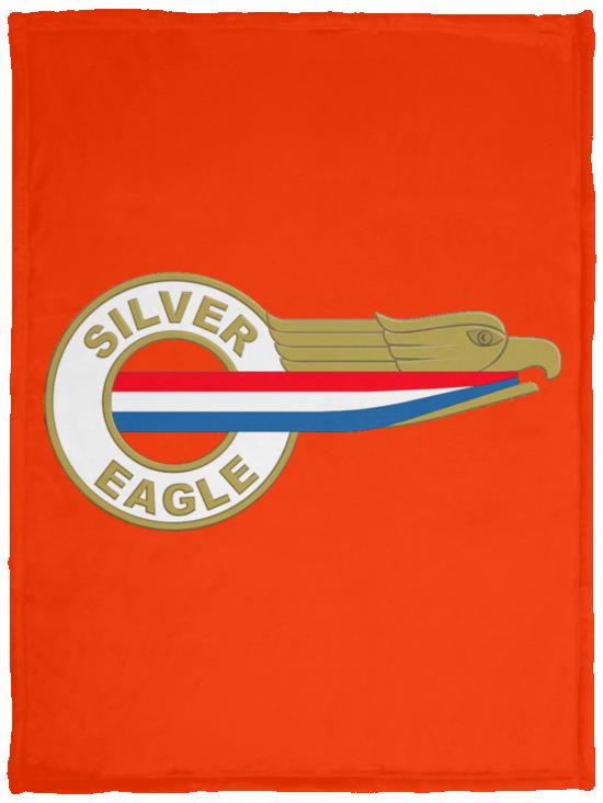 Silver Eagle Curbside Logo VPS Cozy Plush Fleece Blanket - 30x40 - Image 5