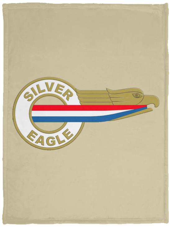 Silver Eagle Curbside Logo VPS Cozy Plush Fleece Blanket - 30x40 - Image 8