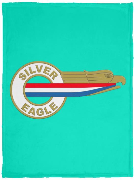 Silver Eagle Curbside Logo VPS Cozy Plush Fleece Blanket - 30x40 - Image 9