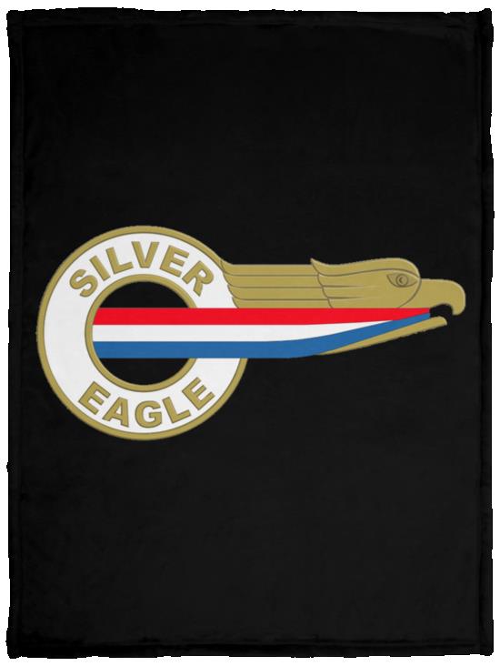 Silver Eagle Curbside Logo VPS Cozy Plush Fleece Blanket - 30x40 - Image 2