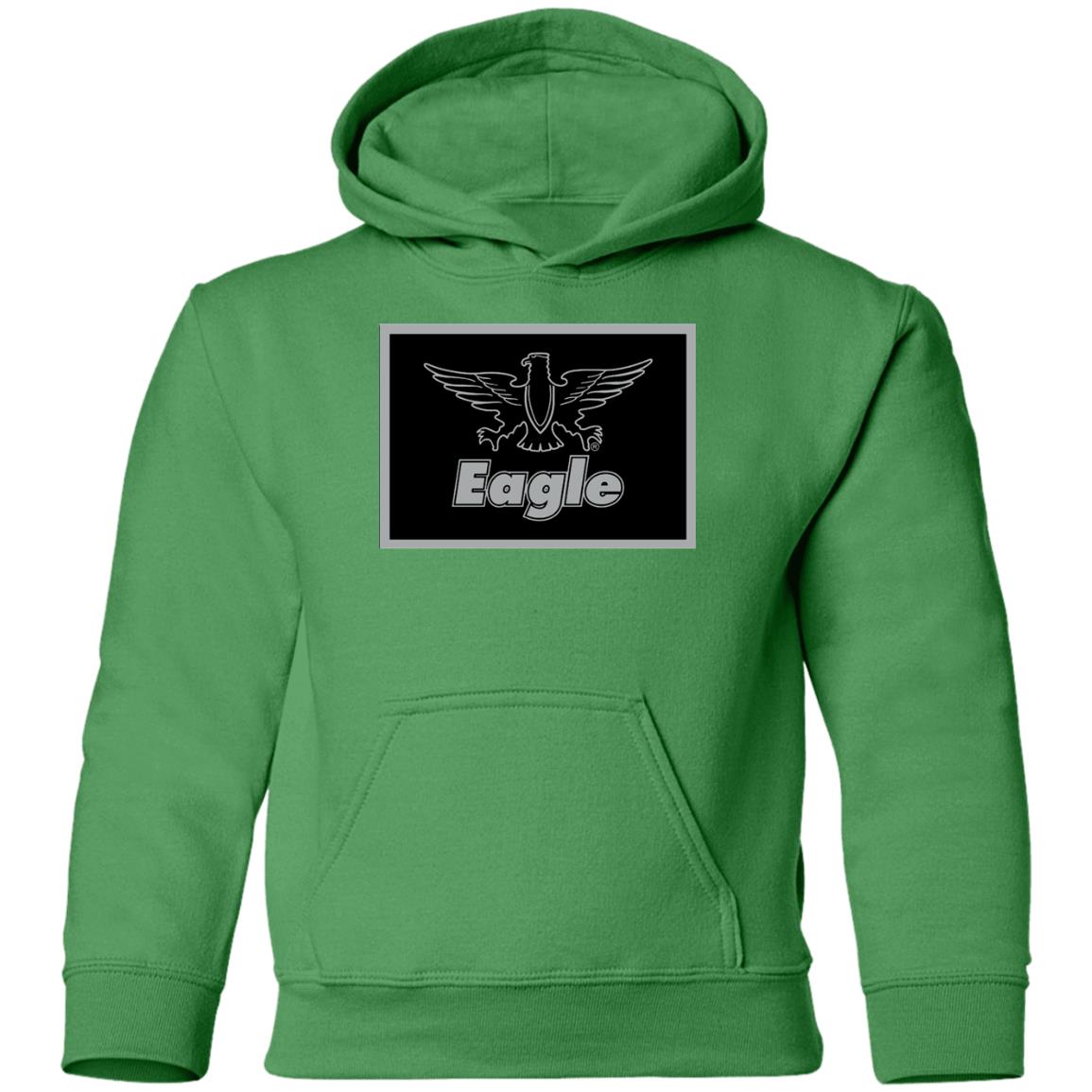 Eagle Flag Silver/Black G185B Youth Pullover Hoodie - Image 11