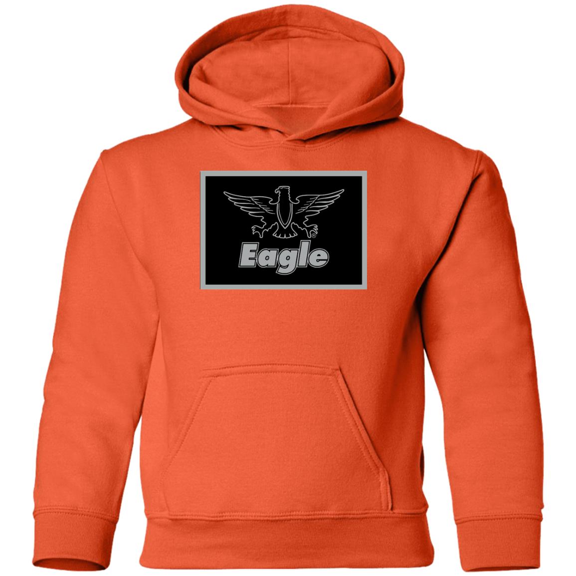 Eagle Flag Silver/Black G185B Youth Pullover Hoodie - Image 15