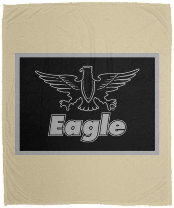 Eagle Flag Silver/Black VPM Cozy Plush Fleece Blanket - 50x60 - Image 11
