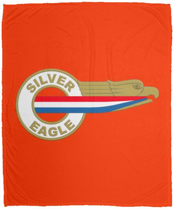 Silver Eagle Curbside Logo VPM Cozy Plush Fleece Blanket - 50x60 - Image 7