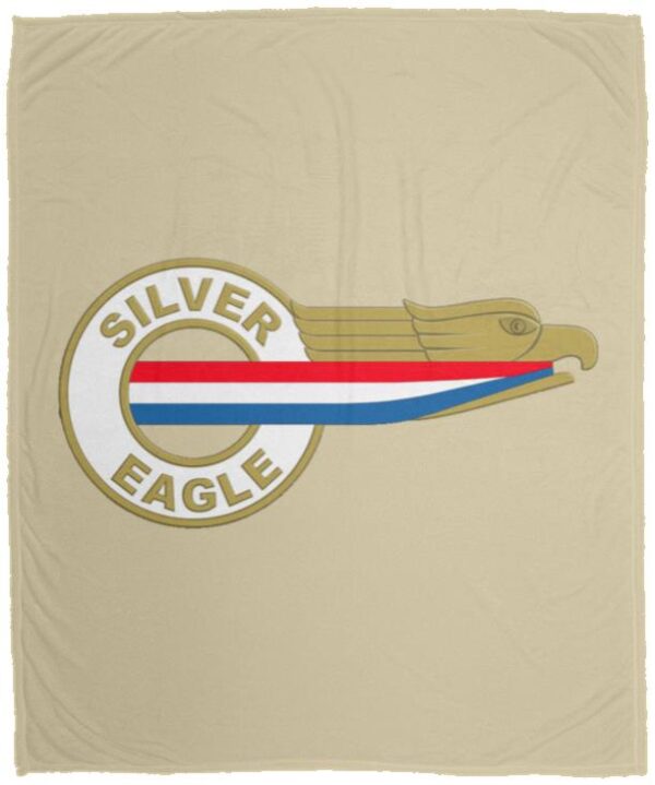 Silver Eagle Curbside Logo VPM Cozy Plush Fleece Blanket - 50x60 - Image 11