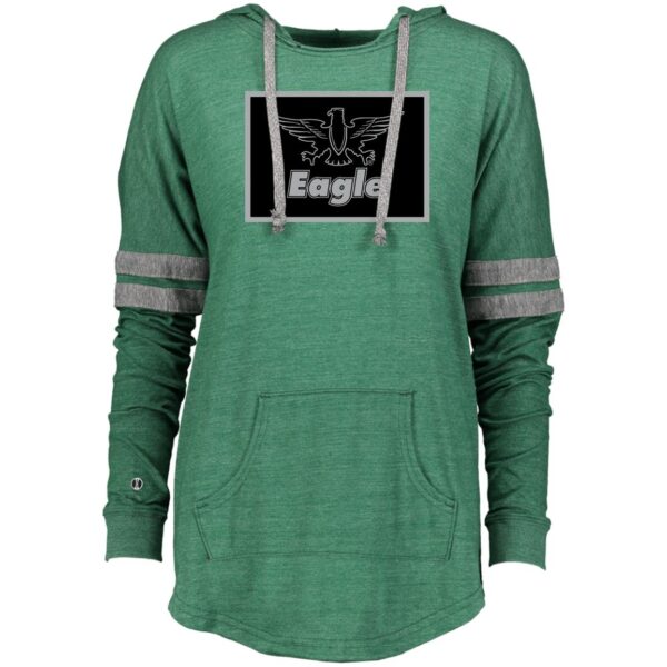 Eagle Flag Silver/Black 229390 Ladies Hooded Low Key Pullover - Image 2