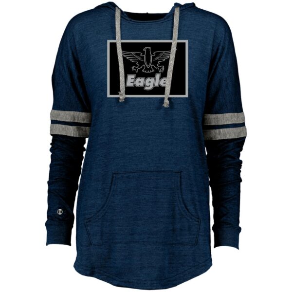 Eagle Flag Silver/Black 229390 Ladies Hooded Low Key Pullover - Image 4