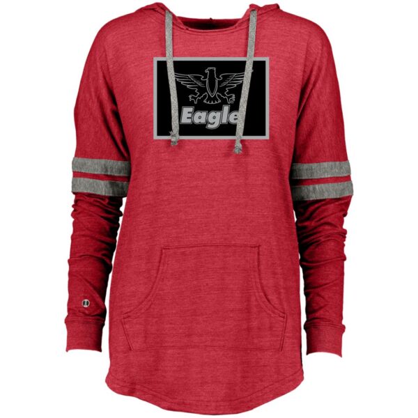 Eagle Flag Silver/Black 229390 Ladies Hooded Low Key Pullover - Image 7
