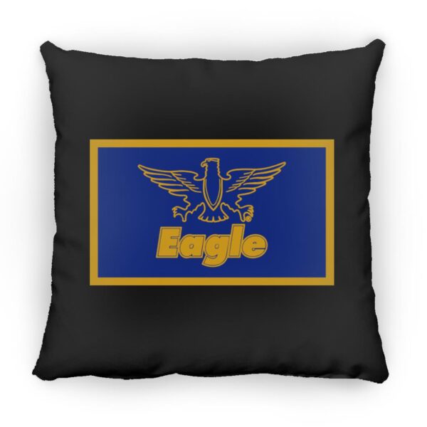 Eagle Flag Gold/Blue ZP18 Large Square Pillow - Image 2