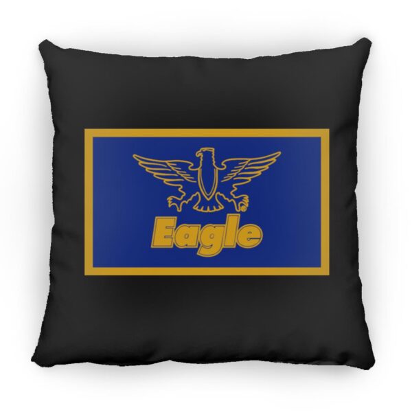 Eagle Flag Gold/Blue ZP16 Medium Square Pillow - Image 2