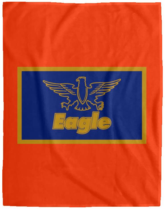 Eagle Flag Gold/Blue VPL Cozy Plush Fleece Blanket - 60x80 - Image 6