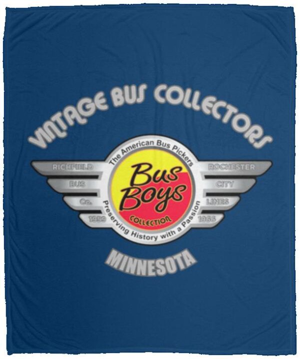 Busboys Logo - 1.v3 VPM Cozy Plush Fleece Blanket - 50x60 - Image 10