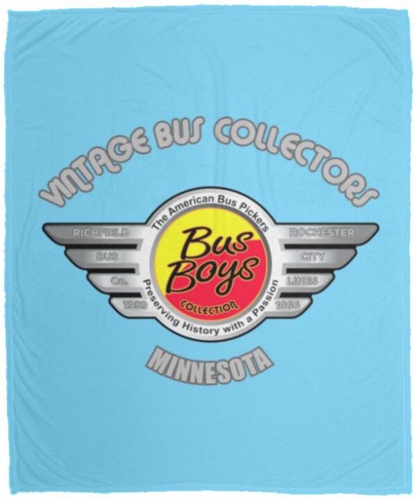 Busboys Logo - 1.v3 VPM Cozy Plush Fleece Blanket - 50x60 - Image 4