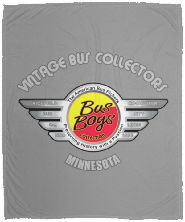 Busboys Logo - 1.v3 VPM Cozy Plush Fleece Blanket - 50x60 - Image 5
