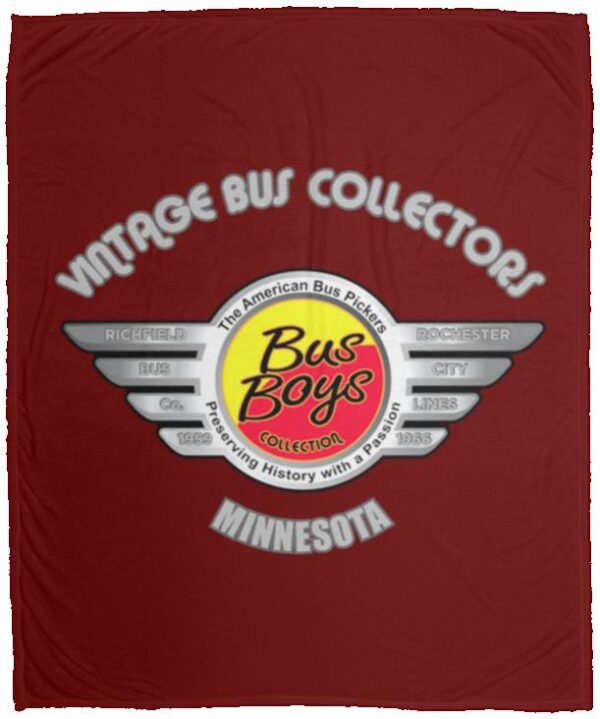 Busboys Logo - 1.v3 VPM Cozy Plush Fleece Blanket - 50x60 - Image 6