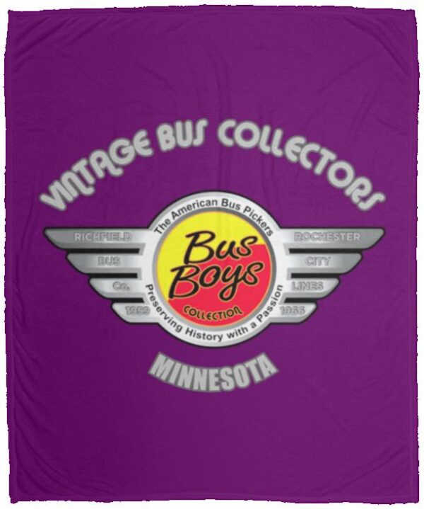 Busboys Logo - 1.v3 VPM Cozy Plush Fleece Blanket - 50x60 - Image 8