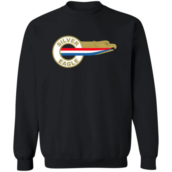 Silver Eagle Curbside Logo Z65x Pullover Crewneck Sweatshirt 8 oz (Closeout) - Image 2