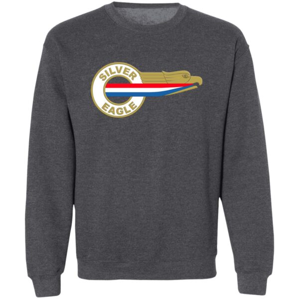 Silver Eagle Curbside Logo Z65x Pullover Crewneck Sweatshirt 8 oz (Closeout) - Image 3