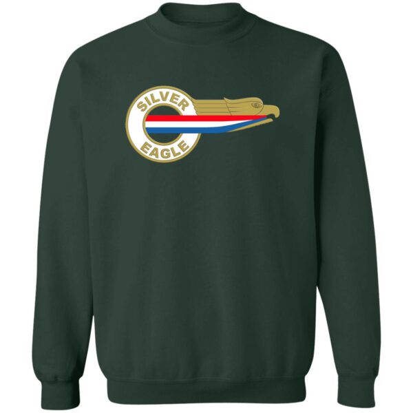 Silver Eagle Curbside Logo Z65x Pullover Crewneck Sweatshirt 8 oz (Closeout) - Image 7