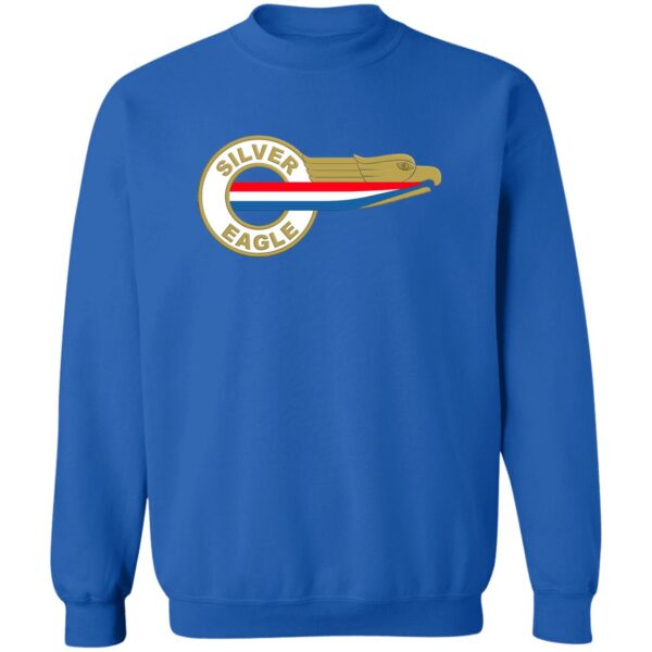 Silver Eagle Curbside Logo Z65x Pullover Crewneck Sweatshirt 8 oz (Closeout) - Image 6