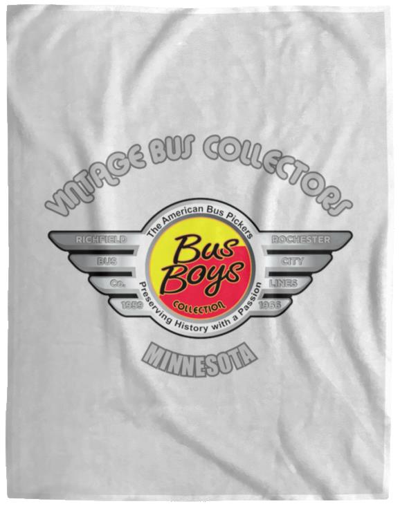 Busboys Logo - 1.v3 VPL Cozy Plush Fleece Blanket - 60x80